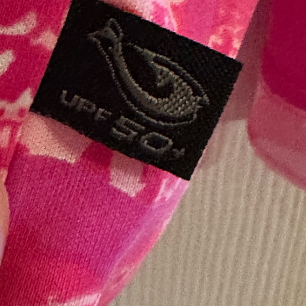 Mojo Pink Camo Sun Shirt M | Fishing Outdoor Long Sleeve View 2